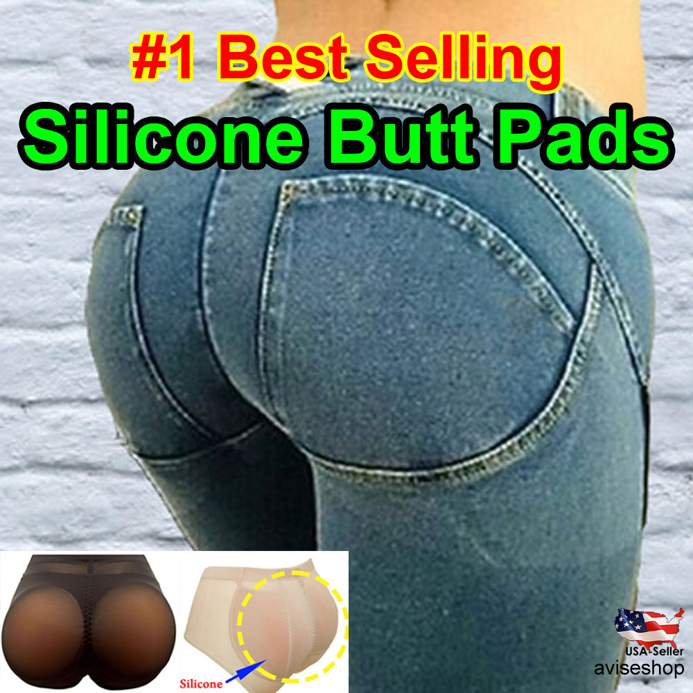 Silicone Buttocks Pads Butt Enhancer body Shaper GIRDLE Panties Push Up Booster
