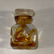 Vintage L&#39;air D&#39;or 23k Gold Flake Perfume 5 ml Mini Perfume Empty Collector - $19.99