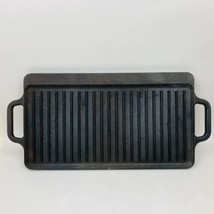 Victoria Reversible Cast Iron Grill &amp; Griddle 16” Cooking Surface - $24.74