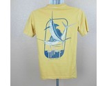 Guy Harvey Vintage Aftco Men&#39;s T-shirt Size Small Yellow TL13 - $8.90