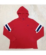 Polo Ralph Lauren Pony Logo Thermal Hooded Sweatshirt - Youth Large (14-16) - $9.95