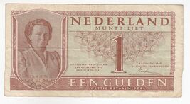 Países Bajos, 1 Gulden, P72, XF - $10.45