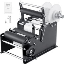 VEVOR Manual Round Labeling Machine, 15-20pcs/min, Bottle Label Applicator for - £95.78 GBP