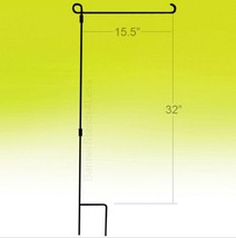 Usa Premium Store Garden Flag 3-PIECE Pole For 12X18&quot; Garden Flag - £16.04 GBP