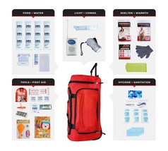 Children&#39;s Survival Kit, Rolling Bag - $148.49