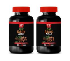 linoleic acid - PINE BARK EXTRACT - rich in antioxidants 2 Bottle - $27.51