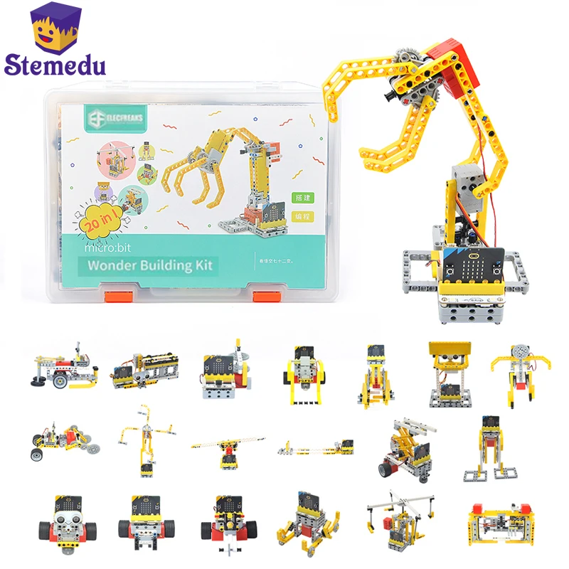 Technology micro:bit Expansion Board Kinds of Modeling Programming Robot Cour - £131.35 GBP