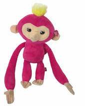 Wowwee Fingerlings Pink Monkey 17” Plush Interactive Stuffed Animal - £17.44 GBP