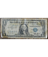Series 1935 E One Dollar Blue Seal Silver Certificate Star Note. - £4.29 GBP