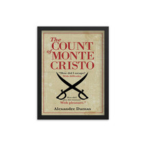 The Count of Monte Cristo by Alexandre Dumas Book Poster - $14.85+