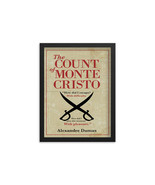 The Count of Monte Cristo by Alexandre Dumas Book Poster - $20.37 CAD+