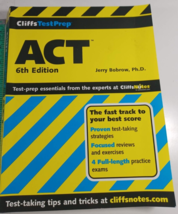 Cliffs TestPrep ACT 6th Edition good - £4.46 GBP