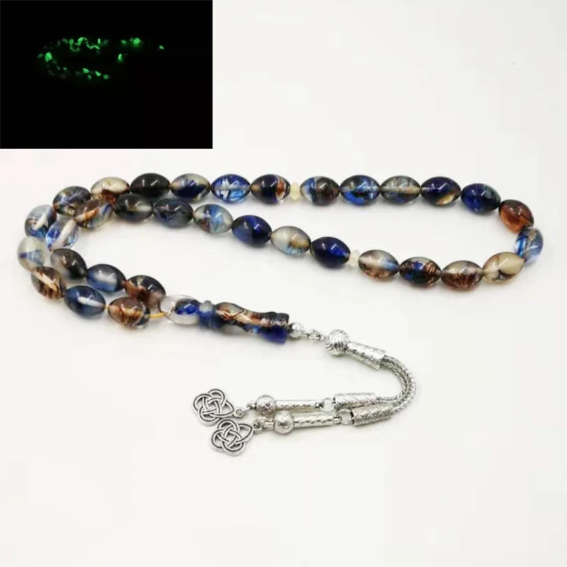 Luminous Tasbih Special Muslim Rosary Everything is new misbaha Eid Ramadan Gift - £26.71 GBP