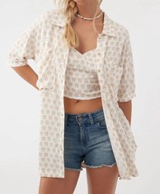 O&#39;neill tricia daisy button-up top in Winter White - $45.00