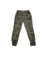 Levi&#39;s Pull On Jogger Pants Green Camouflage Sz 12R - £13.19 GBP