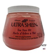 Ultra Sheen Johnson Product With Tea Tree Oil Hair and Scalp Treatment 8 oz - £23.45 GBP