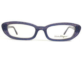 Salvatore Ferragamo Eyeglasses Frames 2515-B 351 Clear Purple Crystals 50-18-135 - £89.51 GBP