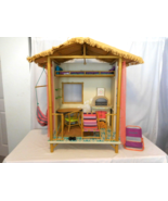 American Girl Lea Clark&#39;s Rainforest Hut Bamboo House Furniture Accessories - £135.67 GBP
