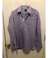 Boss Hugo Boss Mens Large Regular Fit Long Sleeve Dress Shirt Button Front - €13,53 EUR
