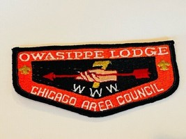 Boy Scout Cub Girl Patch Vtg Council Badge Memorabilia Owasippe Chicago ... - £13.29 GBP