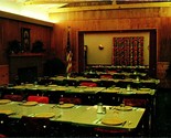 Dining Hall Rancho San Antonio Chatsworth California CA UNP Chrome Postc... - $3.91