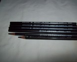 6 Vintage Eberhard Faber Ebony Jet Black Extra Smooth 6325 Pencils new &amp;... - £23.34 GBP
