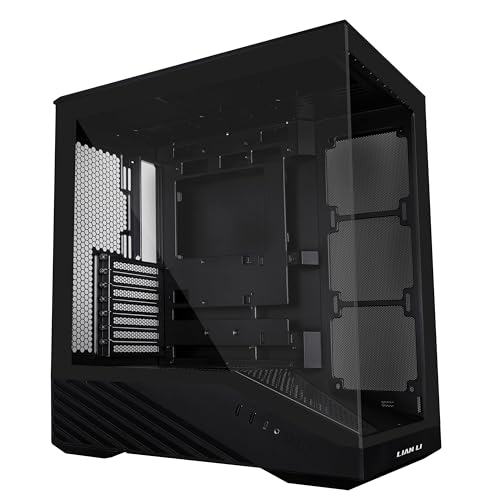 Lian Li V100 ATX Mid-Tower PC Case, LED RGB Strip, Display Platform Desi... - $149.75
