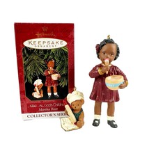 1997 Hallmark All God&#39;s Children Martha Root Ornament #2 in series w/ Bear - £11.14 GBP