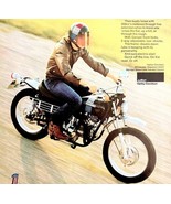Harley Davidson SX350 Advertisement 1973 Motorcycle Ephemera #1 LGBinHD - €25,58 EUR