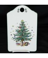 Nikko Happy Holidays Snack Cheese Board Christmas 9 1/4&quot; Xmas - $10.73 CAD