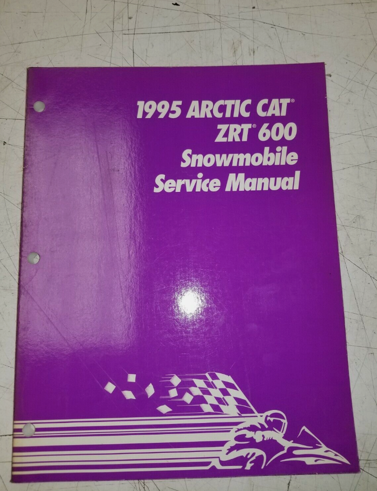 1995 Artico Gatto Zrt 600 Motoslitta Servizio Riparazione Negozio Manual... - $19.11