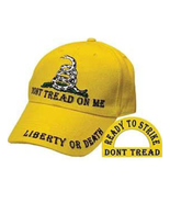 Don't Tread On Me Liberty or Death Hat - Veteran Owned Business - $23.00
