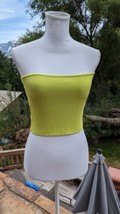 Kendall and Kylie neon green tube top, Sz M In EXCELLENT condition. - £7.82 GBP