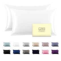 Silk Pillowcase For Hair And Skin,Soft,Breathable And Sliky 100% Silk Pillowcase - £46.57 GBP