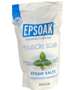 Epsoak Epsom Salt 3 lbs. - Muscle Soak Bath Salts w/ Peppermint Essentia... - €24,12 EUR