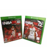 NBA 2k17 &amp; NBA 2k16 (Microsoft Xbox One) lot of 2 - £18.97 GBP