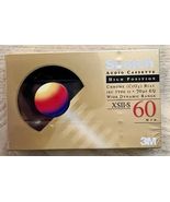 SCOTCH  XS IIS 60 1993 EUROPE  TYPE II  BLANK CASSETTE TAPE (1)  (SEALED) - €16,94 EUR