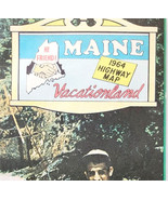1964 Maine Official Highway Map Vacationland 2 Sided Vintage Antique E98B - €25,76 EUR 1964 Maine Official Highway Map Vacationland 2 Sided Vintage Antique E98B - €25,76 EUR