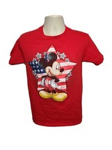 Disney Mickey Mouse Adult Small Red TShirt - £11.68 GBP