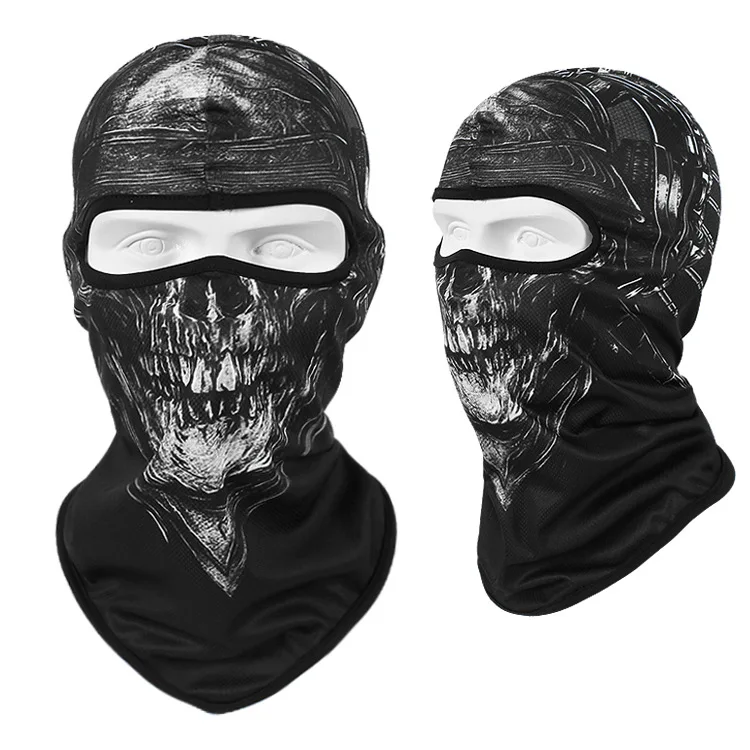 Men Balaclava Mask Bicycle Face Mask Motorcycle Bike Helmet Liner Cap  Ski Mask  - £59.18 GBP