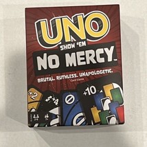 UNO Show Em No Mercy Card Game Mattel Unopened NEW Sealed TikTok - $27.50