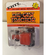 ERTL DEUTZ ALLIS 8030 w/ DUALS Tractor, Orange, NIB, 1/64, Unpunched Card - £15.50 GBP