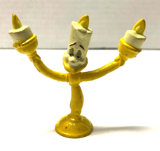 Disney Applause Beauty and the Beast LUMIERE 2 1/2&quot; PVC Cake Topper Figure - £3.88 GBP