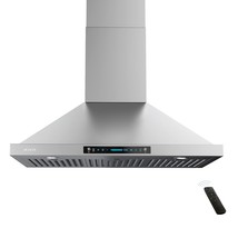 36 Inch Wall Mount Range Hood 900 Cfm Ducted/Ductless Convertible, Kitch... - $832.99