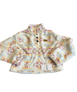 Hurley Girls Fleece Pullover 1/2 Button Mock Neck Size Large Pockets Casual - $459.88 MXN