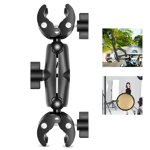 Double Head Super Clamp, Ballhead Magic Arm Camera Clamp, Crab-Shaped Mo... - $19.99
