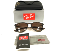 Ray-Ban Sunglasses RB4171 ERIKA 865/13 Matte Havana Silver w/ Brown Gradient - £76.45 GBP