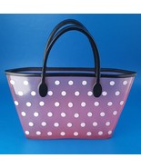 Disney ily 4ever Inspired By Minnie Mouse Pink Beach Tote Bag White Polk... - £6.22 GBP