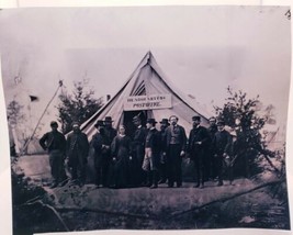 8x10 Civil War Photo: Army Post Office at Headquarters, Falmouth, Va. - $4.95