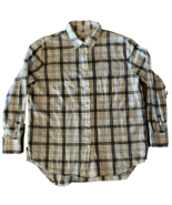 Madewell Boyfriend Shirt Womens XS 100% Cotton Blue Pink Plaid Long Slee... - €15,63 EUR